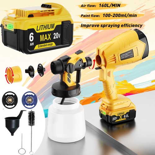 Cordless spray gun for dewalt - gun,