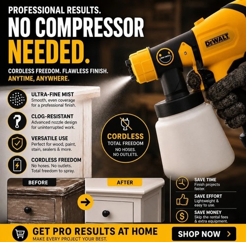Dewalt electric paint spray - dewalt,