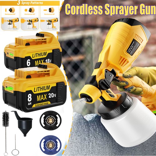 Cordless paint sprayer - cordless,