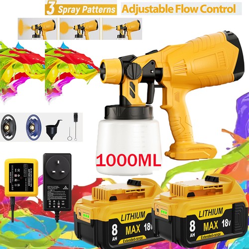 1000ml cordless paint sprayer - cordless,