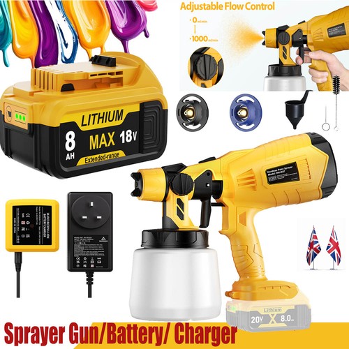 Cordless spray gun electric - spray,